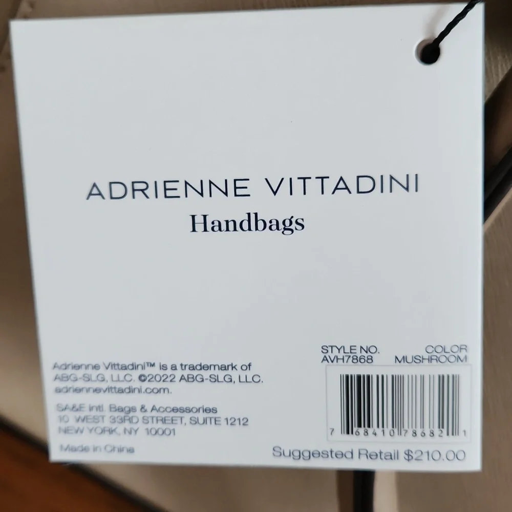 Adrienne Vittadini Oxford Bow Bag - Picture 7 of 9